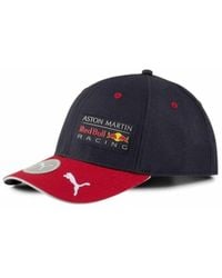 PUMA - Red Bull Amrbr Replica Team Navy Cap - Lyst
