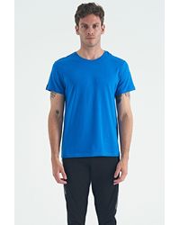 TOMMY LIFE - Cotton Elastane Crew Neck T-Shirt - Lyst