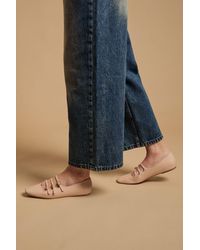 Oasis - Madalena Faux Leather Multi Maryjane Ballet Pumps - Lyst