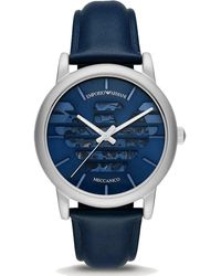 Emporio Armani - Ar60030 Automatic Luigi Watch Metal - Lyst