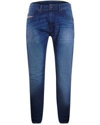 DIESEL - Zatiny-X Denim Pants Cotton - Lyst