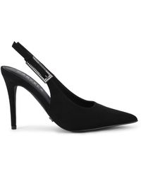 Carvela Kurt Geiger - Suedette Blanca Slingback Heels - Lyst