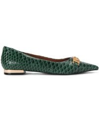 Kurt Geiger - Kingsley Pointed Flat Ballet Flats - Lyst
