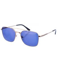 Calvin Klein - Metal Sunglasses With Aviator Shape Ck22115S - Lyst