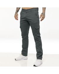 Enzo - Cargo Combat Chinos - Lyst