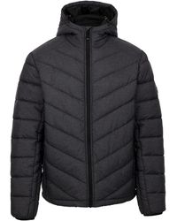 Trespass - Didmarton Padded Jacket (Dark Marl) - Lyst
