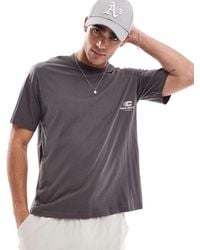 Jack & Jones - Oversized Front Print T-Shirt - Lyst