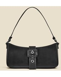 Sosandar - Patent Buckle Detail Shoulder Bag Faux Leather - Lyst
