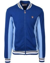 Fila - Settanta Track Jacket Limoges/ Cotton - Lyst