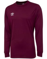 Umbro - Club Long-Sleeved Jersey (New Claret) - Lyst