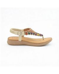Heavenly Feet - Radiance Toe-Post Sandals - Lyst