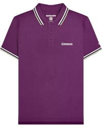 Lambretta - Triple Tipped Polo Shirt (Winter Bloom/ /Cashew) - Lyst