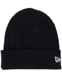 KTZ - Accessoires Wool Cuff Knit Beanie In Zwart - Lyst