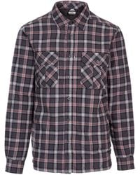 Trespass - Rapeseed Check Shirt (Dark) Cotton - Lyst
