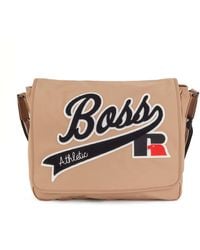 BOSS - Accessoires Messenger Bag In Beige - Lyst