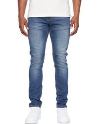 Duck and Cover - Overburg Tapered Jeans (Mid Wash) - Lyst