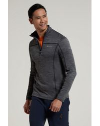 Mountain Warehouse - 'Finsbury' Active Midlayer Lightweight Stretchy Casual Half Zip Jumper - Lyst