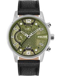 Police - Watch Quartz Stainless Steel - Lyst
