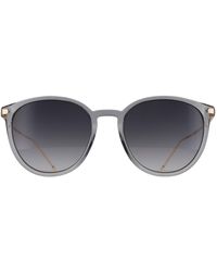 BOSS - Round Transparent Azure Gradient 1948/S - Lyst