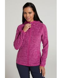 Mountain Warehouse - 'Lleyn' Fleece Jacket Antipill Breathable Full Zip Activewear - Lyst