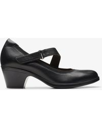 Clarks - Emily2 Mabel Leather Shoes - Lyst