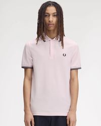 Fred Perry - Twin Tipped Signature Polo Shirt - Lyst