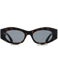 Versace - Cat Eye Havana Dark Ve4480U - Lyst
