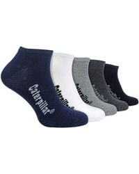 Caterpillar - 5 Pack Cotton Rich Trainer Work Socks - Lyst