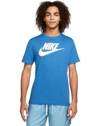 Nike - Swoosh Futura T Shirt - Lyst