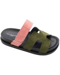 Forever Luxe - Beatrice Slip On Sandals - Lyst