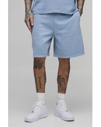 BoohooMAN - Tall Baggy Drop Crotch Mid Length Short - Lyst