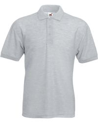 Fruit Of The Loom - 65/35 Pique Short Sleeve Polo Shirt - Lyst