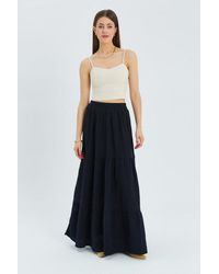 MixRay - Maxi Cotton Skirt - Lyst