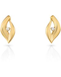 Orphelia - 'Milan' 925 Sterling Stud Earrings - Lyst