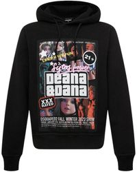 DSquared² - Sisters Power Deana And Dana Hoodie Cotton - Lyst