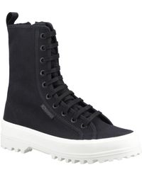 Superga - 2641 Alpina High Cotton Blend Boots - Lyst