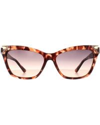 Guess - Rectangle Havana Smoke Gradient Gu7840 - Lyst