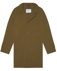 Aquascutum - Active Stretch Caban Army Jacket - Lyst