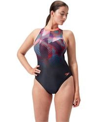 Speedo - Hypocrite Abstract Patterned Swimsuit - Lyst