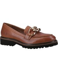 Hush Puppies - Gianna Leather Loafers - Lyst