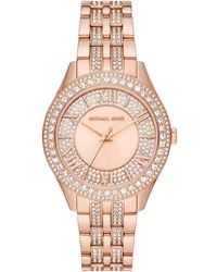 Michael Kors - Mk4710 Harlowe-Tone Ladies Watch Stainless Steel - Lyst