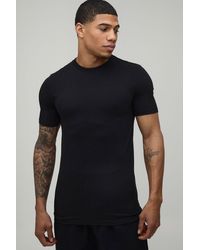 BoohooMAN - 2 Pack Basic Muscle Fit T-Shirt - Lyst