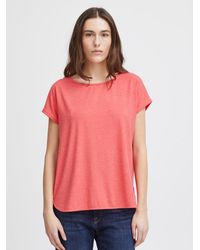 Ichi - Calypso Coral Rebel T-Shirt - Lyst