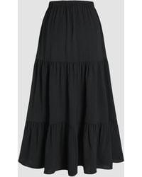 Hiccup - Hoge Taille Maxi Rok Met Splits - Lyst