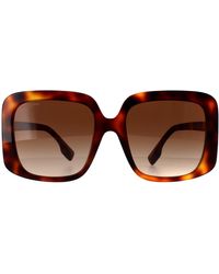 Burberry - Square Light Havana Gradient Be4363 - Lyst