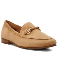 Dune - Minimal Leather Loafers - Lyst