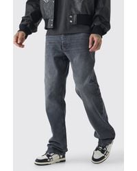 BoohooMAN - Tall Relaxed Rigid Jeans - Lyst