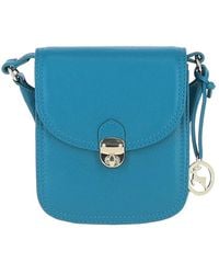 Ashwood Leather - Elegant Crossbody Bag With Twist Lock - Lyst