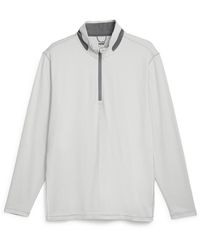 PUMA - Lightweight Quarter Zip Jumper - Lyst