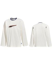 PUMA - X Ader Error Long Sleeve T-Shirt Tee Top Cream 578491 80 - Lyst